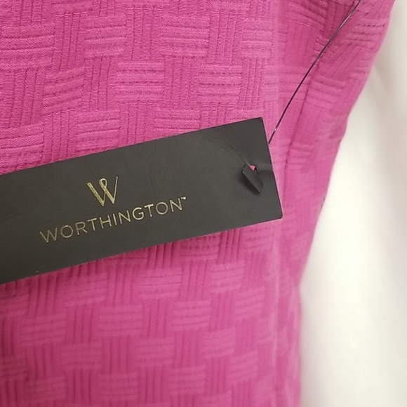 Worthington Fuchsia shell dress - Picture 3 of 5